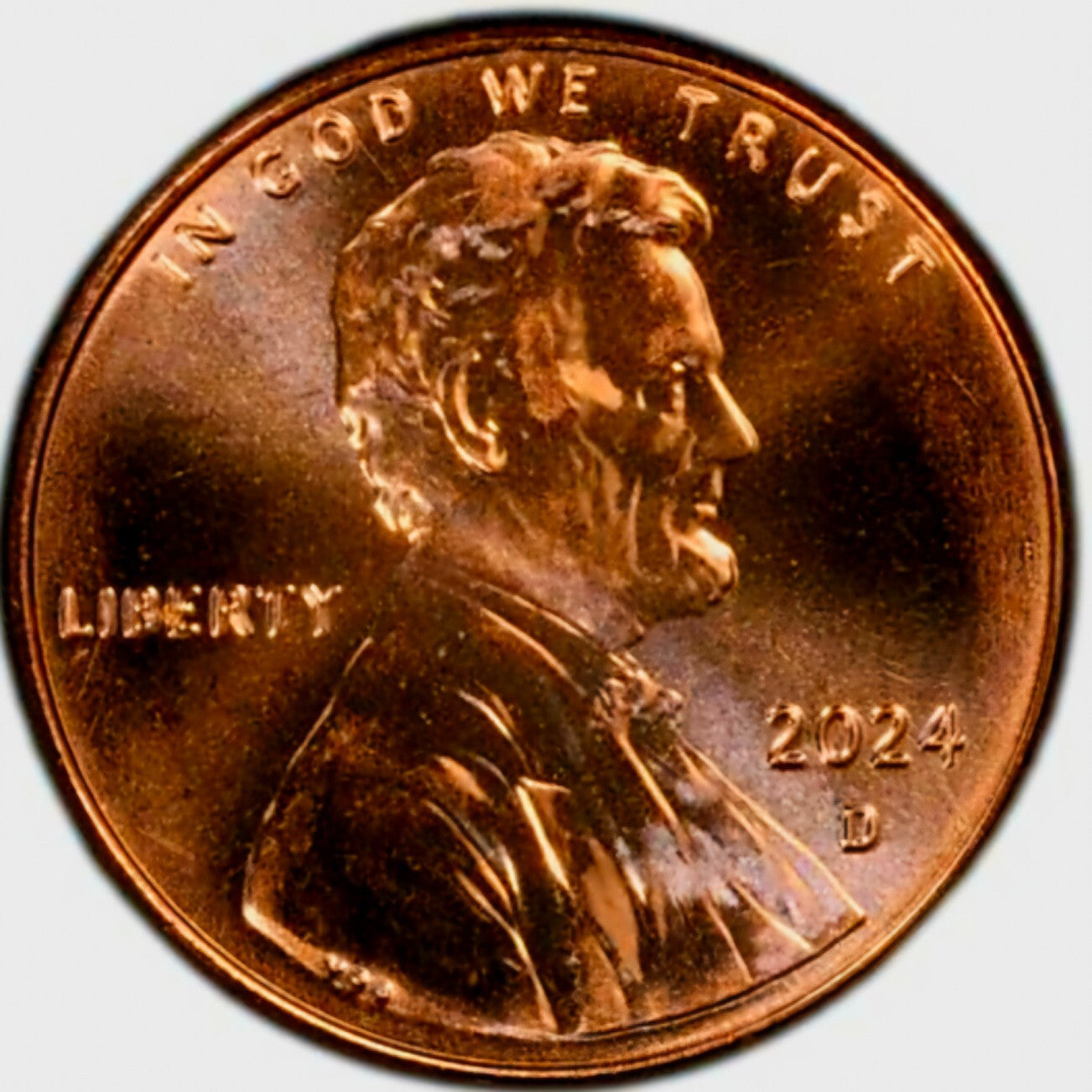 2024 Denver Lincoln Shield BU Brilliant Uncirculated 1C From 🔥OBW Bank Roll🔥