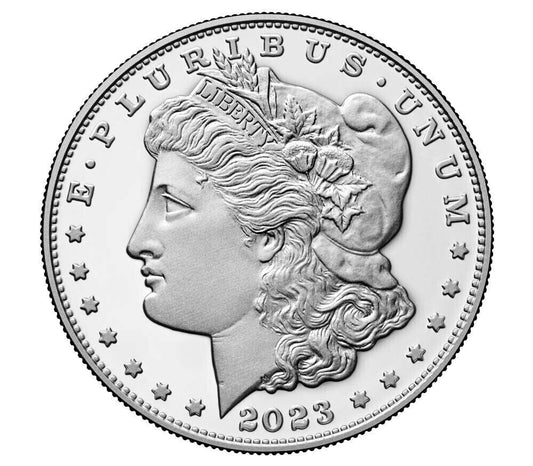 ✅ 2023 Morgan Silver Dollar Proof Coin 23XF Original - US Mint COA & OGP 👀