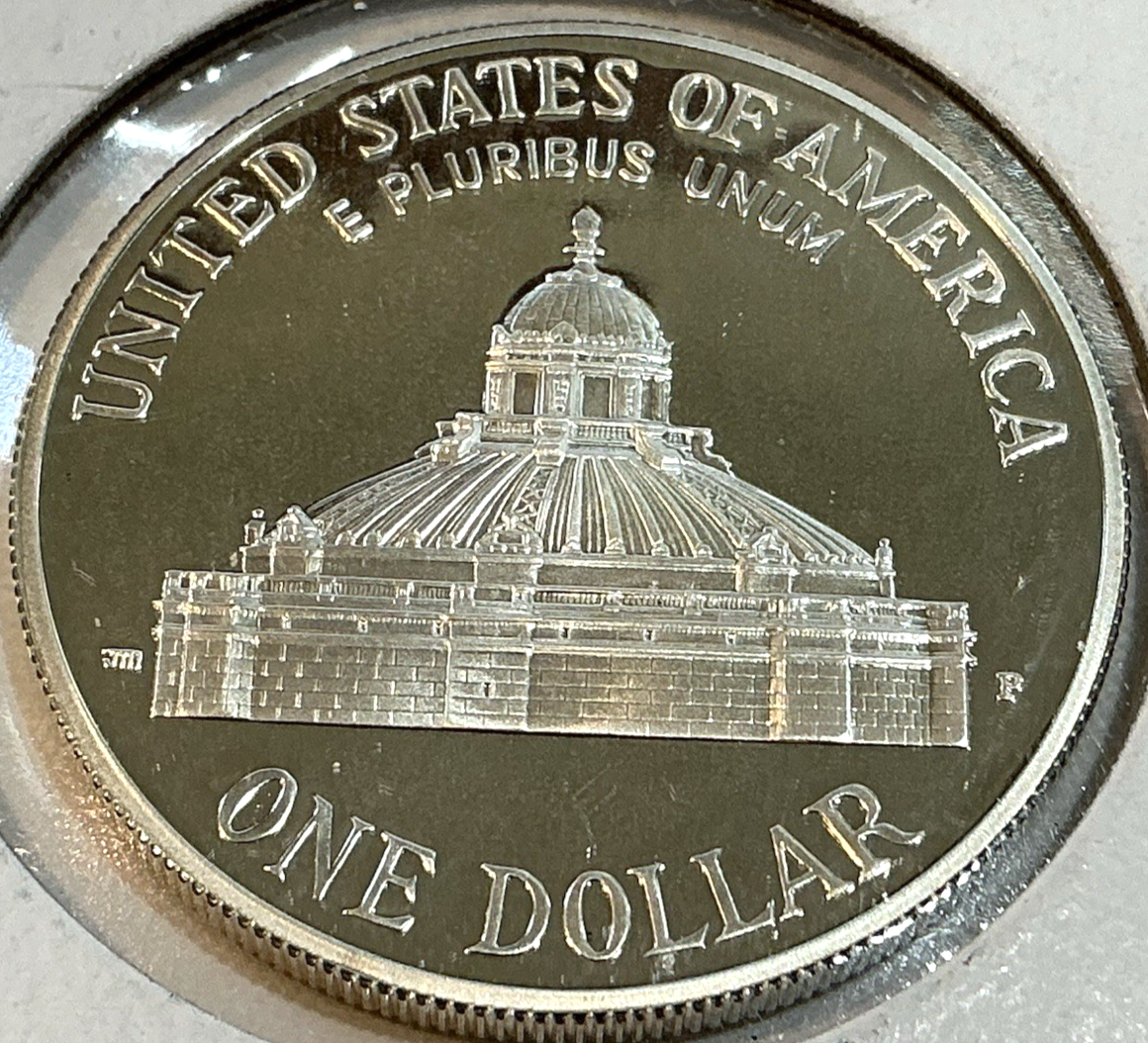 ⭐️  2000-P Library of Congress 90% Silver Dollar Commemorative $1 Coin US Mint