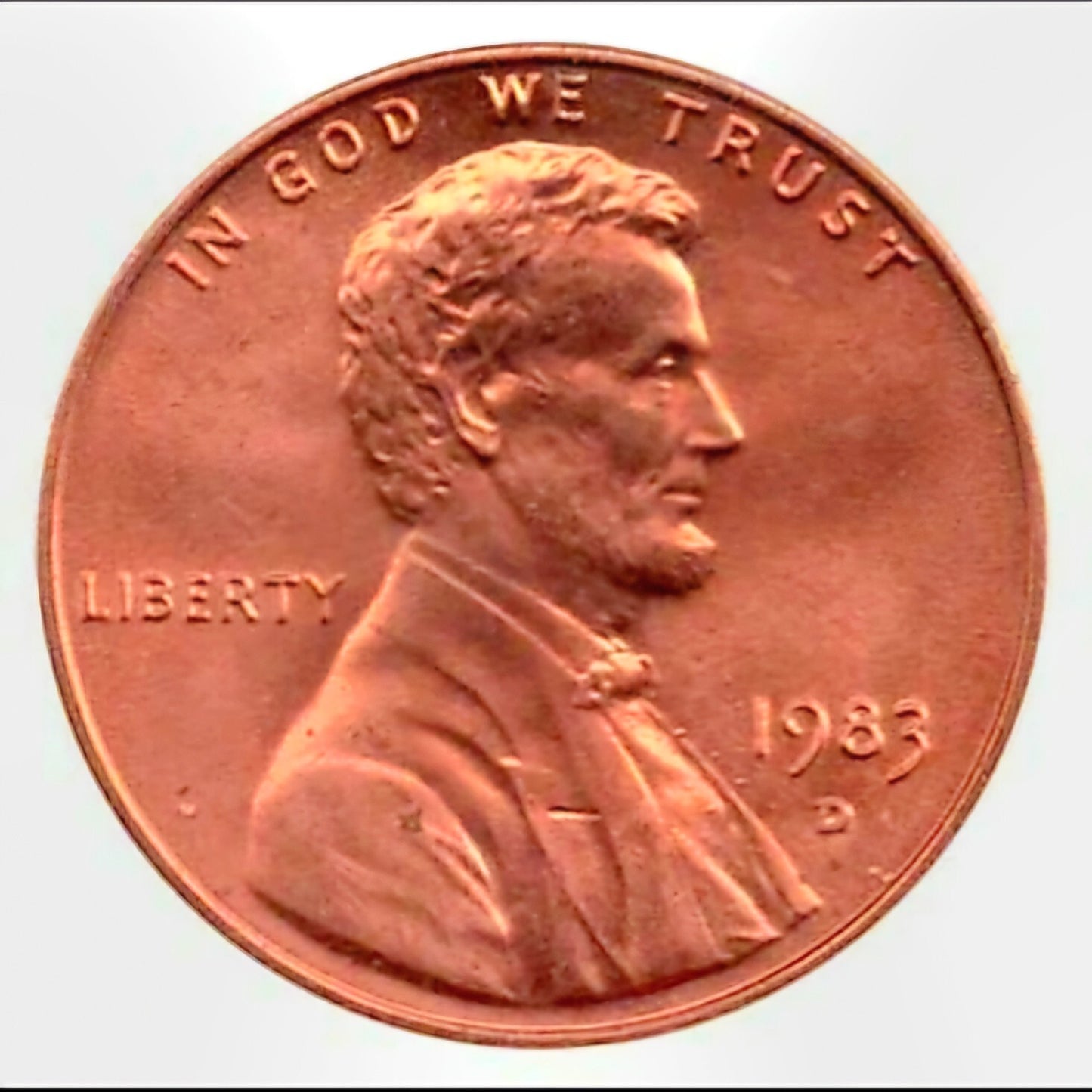 1983 D Lincoln Memorial BU Brilliant Uncirculated 1C From 🔥OBW Bank Roll🔥