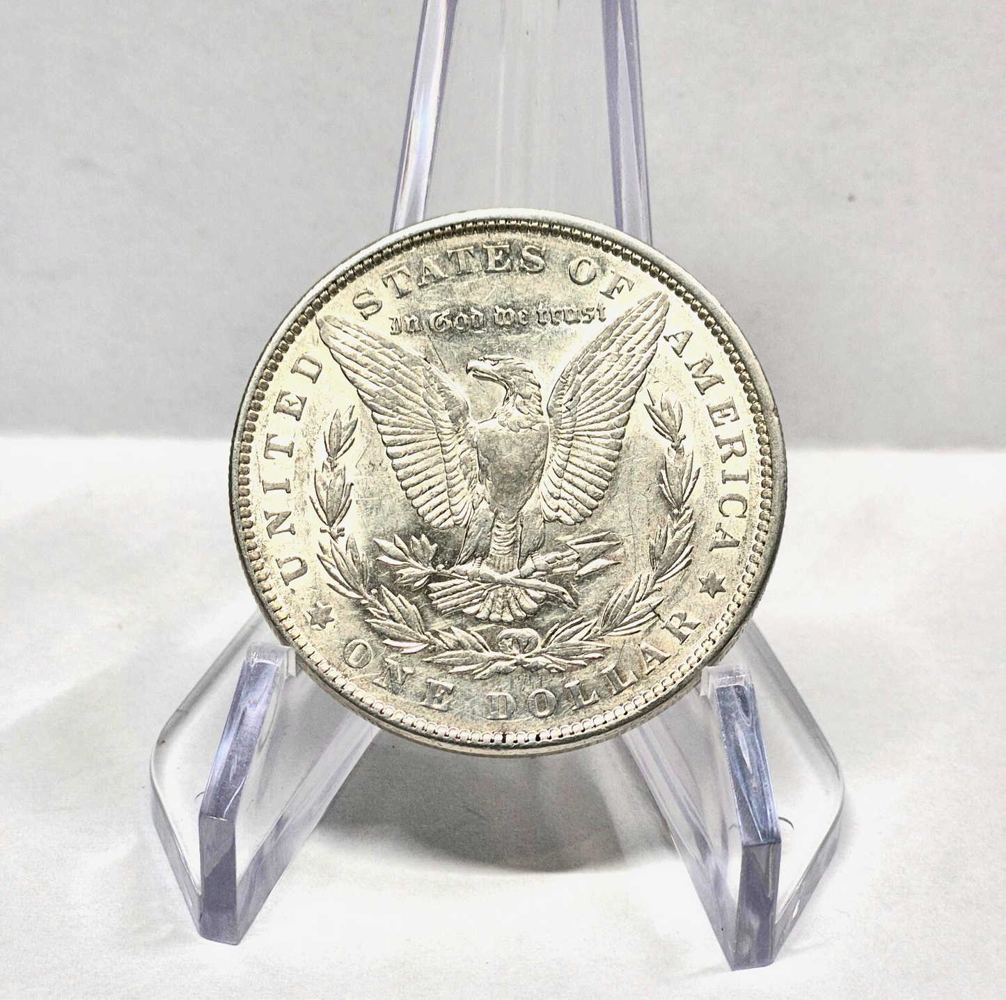1889 Morgan $1 Dollar 90% Silver Clean Cheeks Very Nice Crisp Details Circulated