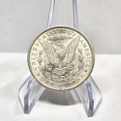1889 Morgan $1 Dollar 90% Silver Clean Cheeks Very Nice Crisp Details Circulated