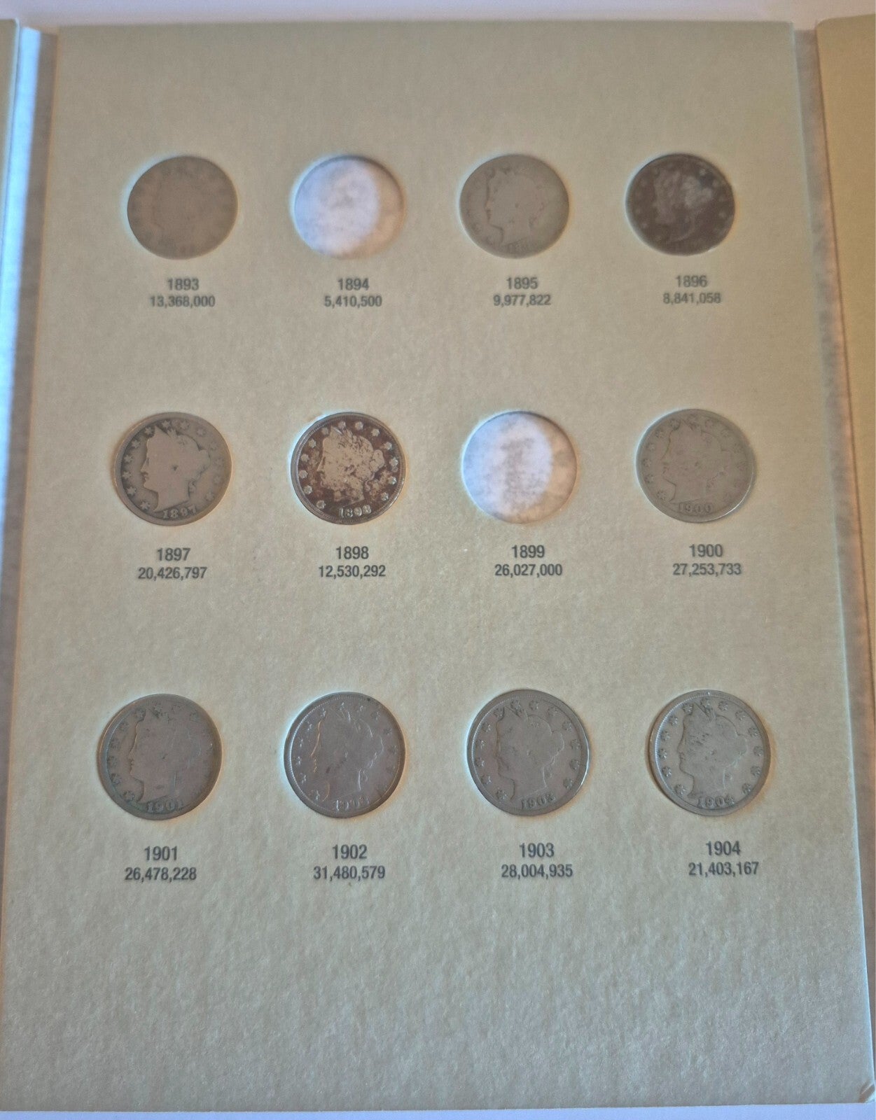1883 -1912 Liberty V-Nickel STARTER COLLECTION 🔥With 19 coins + Album🔥