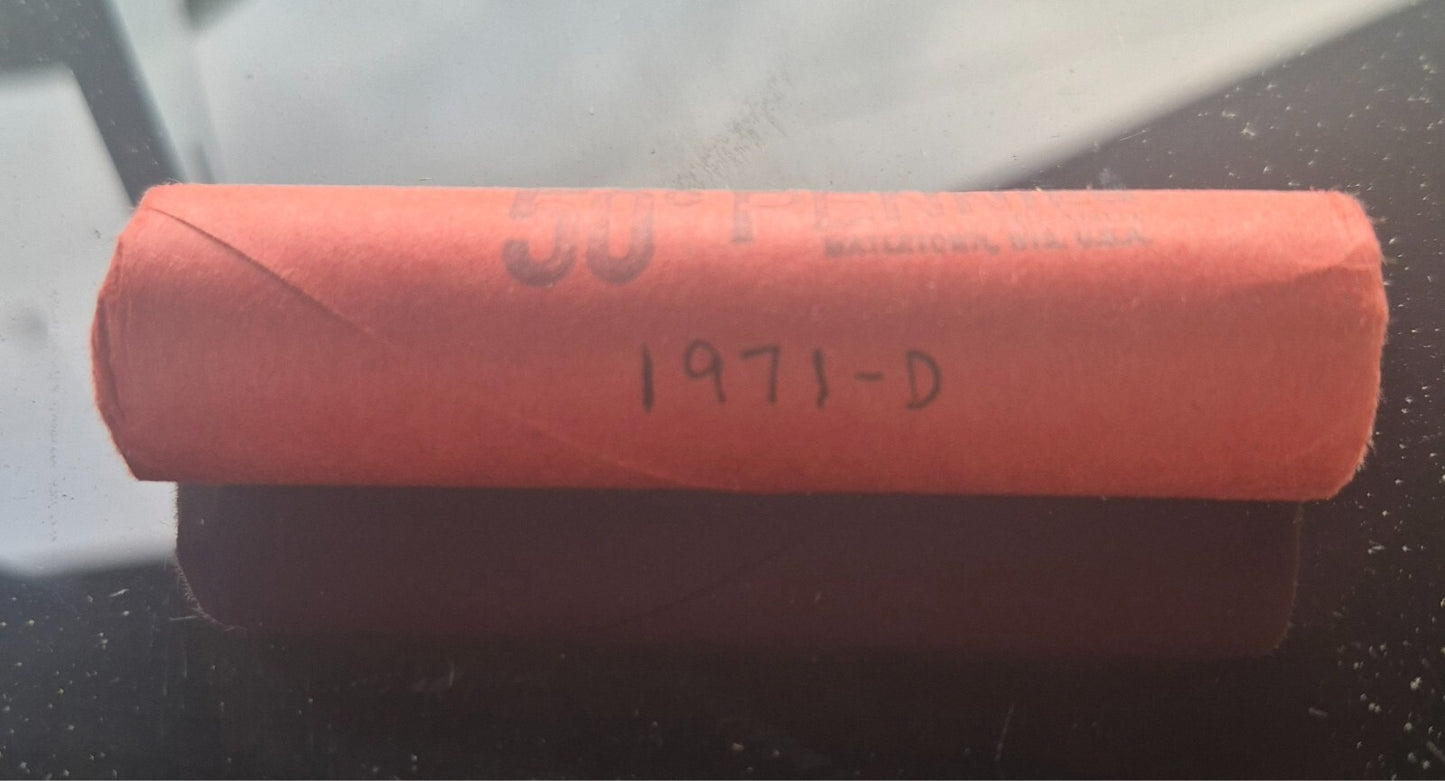 1971 Denver Memorial BU Brilliant Uncirculated 1C 🔥From OBW Bank Roll🔥