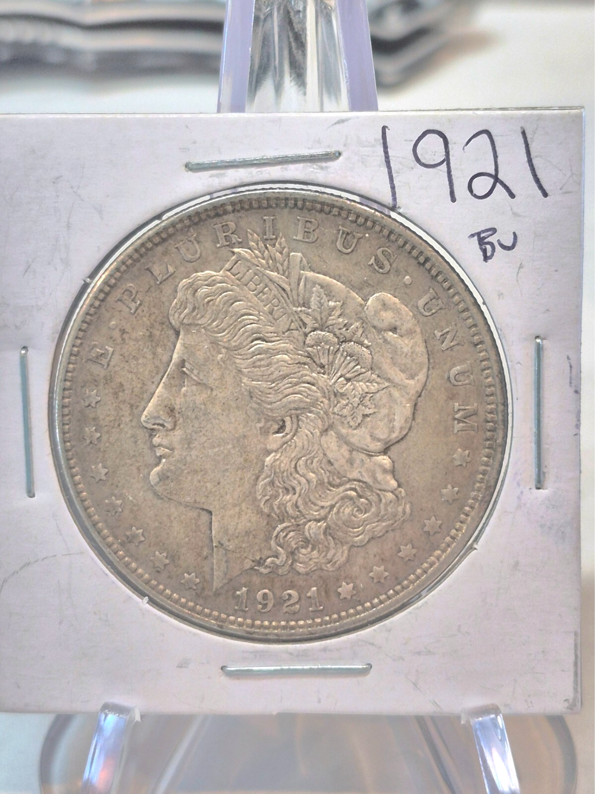 1921 Morgan $1 Dollar 90% Silver🔥Extra Nice Crisp 62 Like Details🔥 Circulated