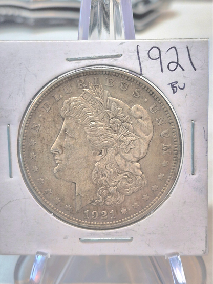 1921 Morgan $1 Dollar 90% Silver🔥Extra Nice Crisp 62 Like Details🔥 Circulated