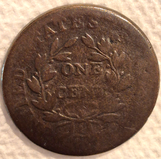 1807/6 1C BN Draped Bust Large Cent 🔥Rare🔥 Last Yr Lg Date Lg Fraction Pt One