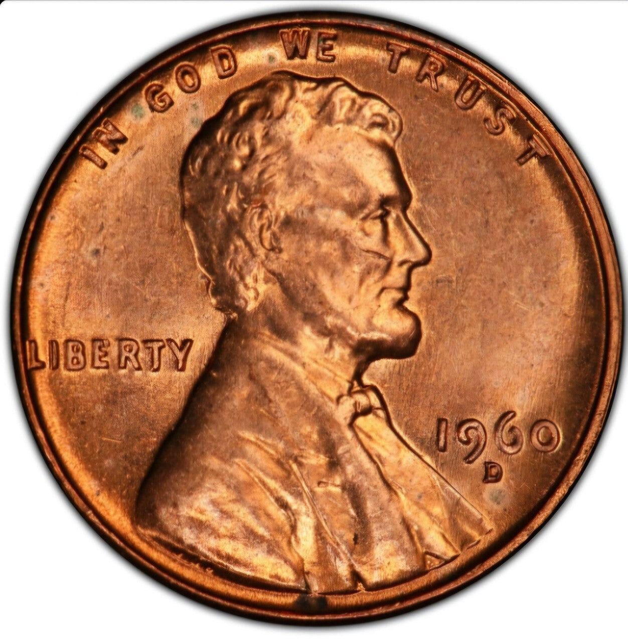 1960 D Memorial 😲Small Date BU Brilliant Uncirculated 1C 🔥From OBW Bank Roll🔥