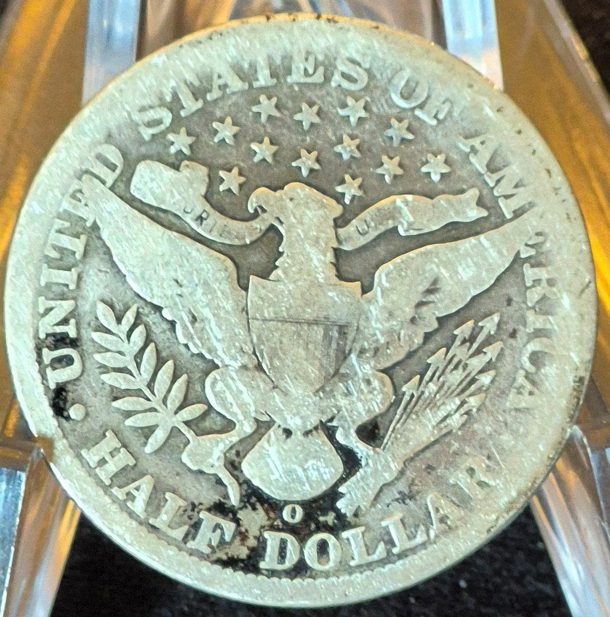1898 New Orleans Barber Half Dollar 90% Silver 50C Good+ Partial Motto