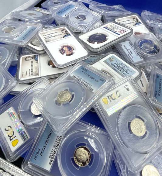 🎯 PCGS NGC GRADED & SLABBED UNCIRCULATED COINS  🇺🇸 USA MINTS  ✅ QTY BONUS 🏆