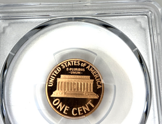 1996-S PCGS PR70RD DCAM Lincoln Memorial Cent Proof 1C BeautifulCoin Red Shine