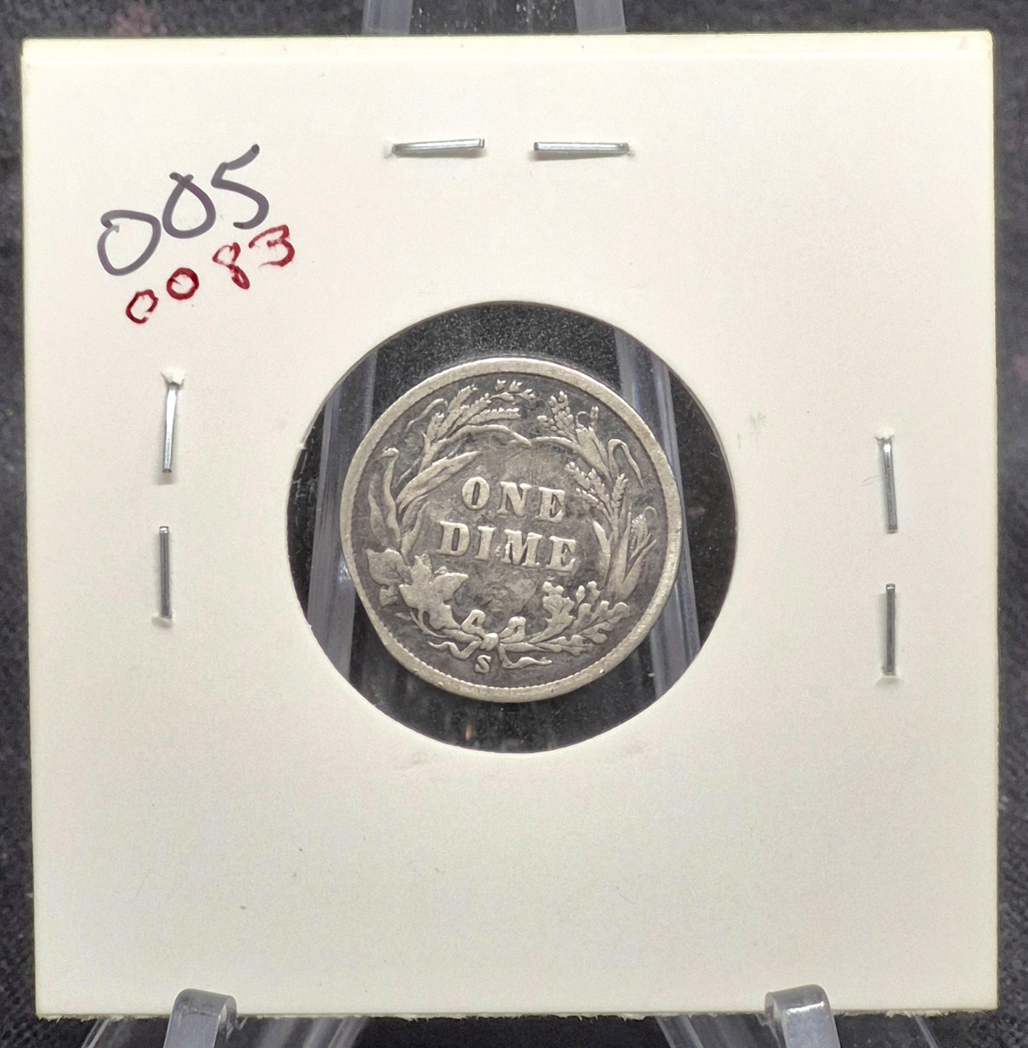 1898 S Barber Dime 🥈90% Silver🥈Finer Detailed Circulated Condition