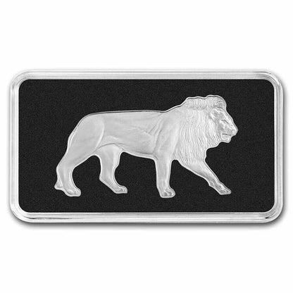 2021 Silver .9999 Animals of Africa: African Lion  + Presentation Box