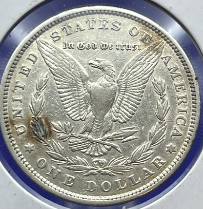 1879 Morgan $1 Dollar 90% Silver Semi-Key Date 2nd Year Coin Philadelphia Mint