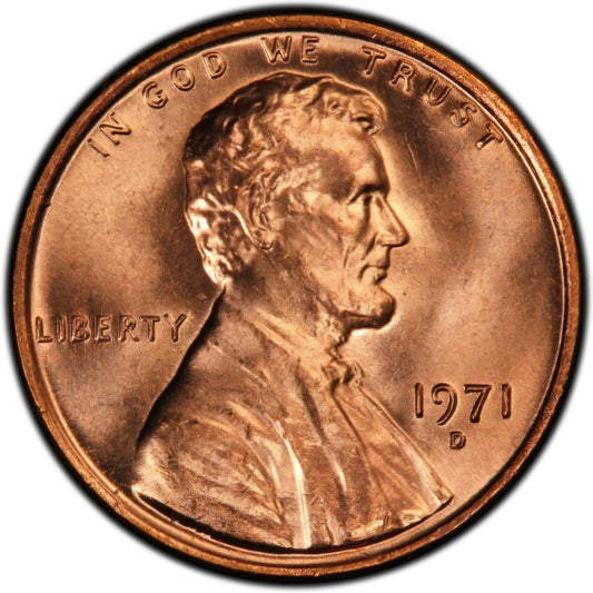 1971 Denver Memorial BU Brilliant Uncirculated 1C 🔥From OBW Bank Roll🔥