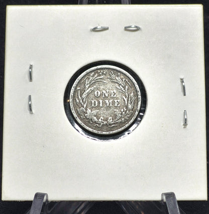 1898 Barber Dime 🥈90% Silver🥈Good Detailed Circulated Condition