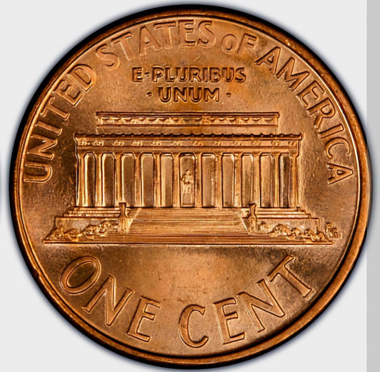 1993 P Lincoln Memorial BU Brilliant Uncirculated 1C From 🔥OBW Bank Roll🔥