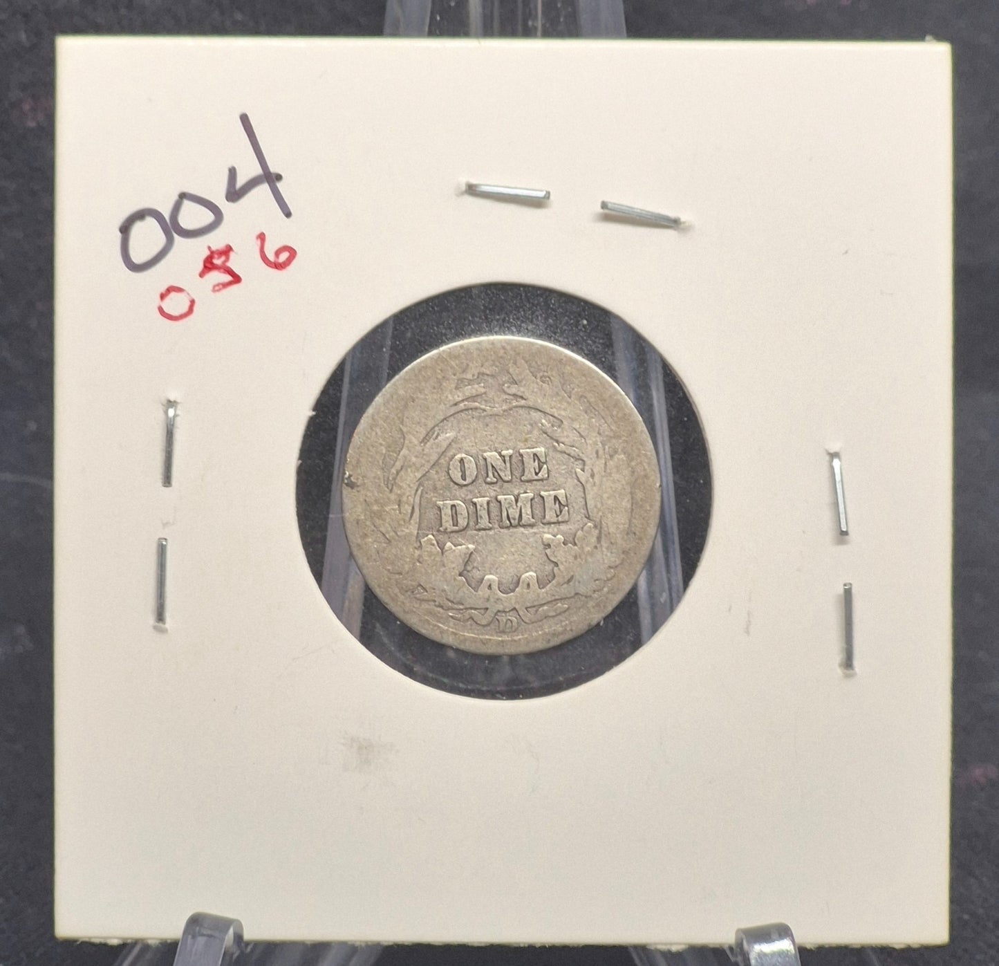 1908 D Barber Dime 🥈90% Silver🥈 Good Detailed Circulated Condition