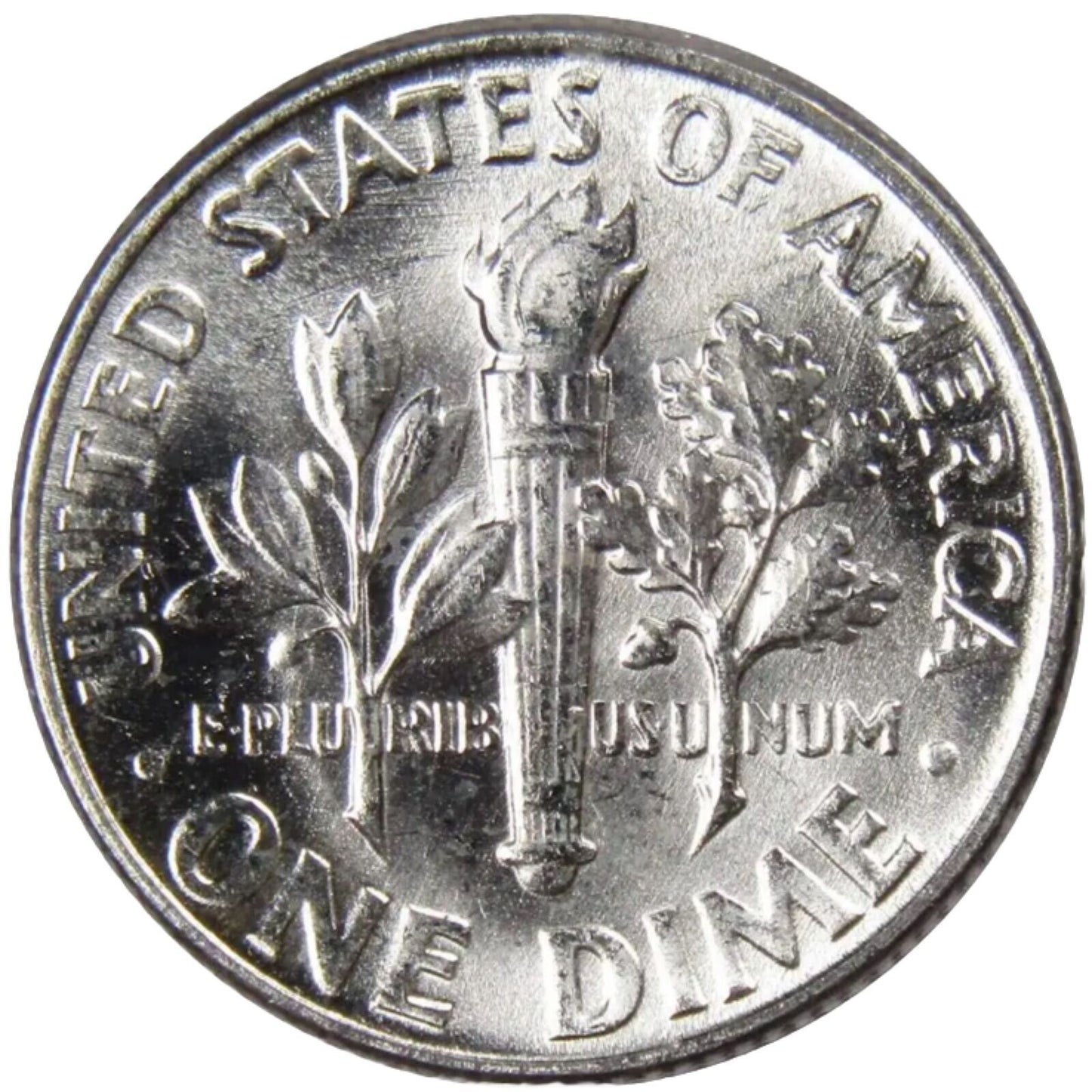 1955-P 90% Silver Roosevelt 10c Dime Gem BU UNCIRCULATED from OBW Roll Free SHIP