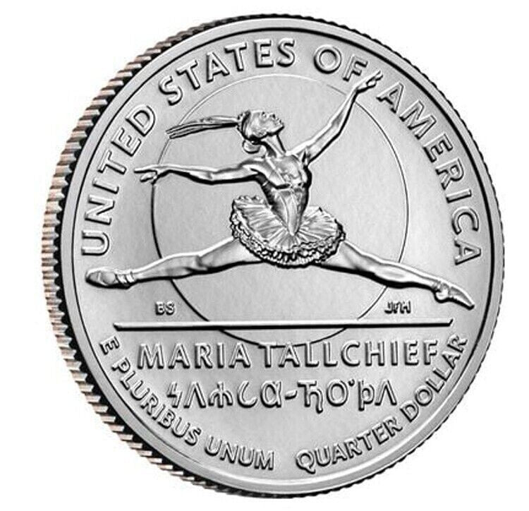 2023 MARIA TALLCHIEF Quarters US Mint Unopened Box 3 Roll Set P  D  S (23WRK)