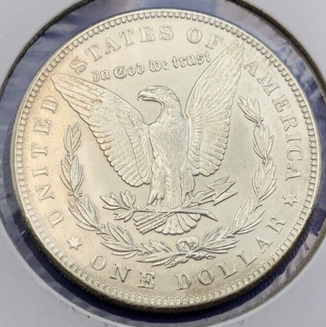 1889 Morgan 90% Silver Dollar BU Gem Shiny, Bright UNCIRCULATED Coin