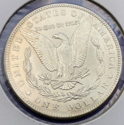 1889 Morgan 90% Silver Dollar BU Gem Shiny, Bright UNCIRCULATED Coin