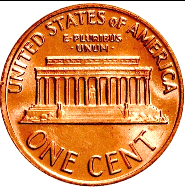 ✅ 1963-P BU GEM BRILLIANT UNCIRCULATED Lincoln Memorial Cent From OBW Bank Coin