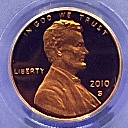 🔥 2010-S 1C PCGS PR69DCAM Lyndall Bass Signature Lincoln Shield Penny Cent ⭐️