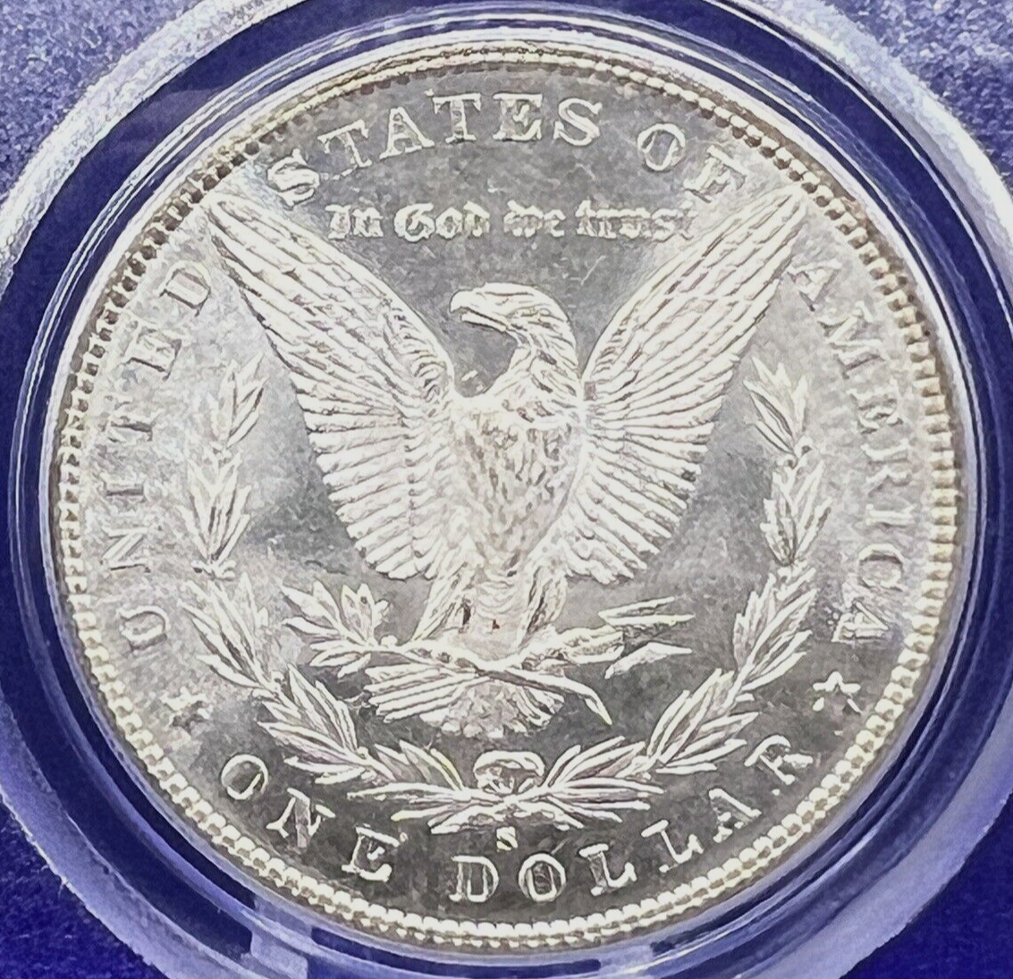 🔥MS64 GRADED  1881-S PCGS Morgan Silver Dollar OGH Label
