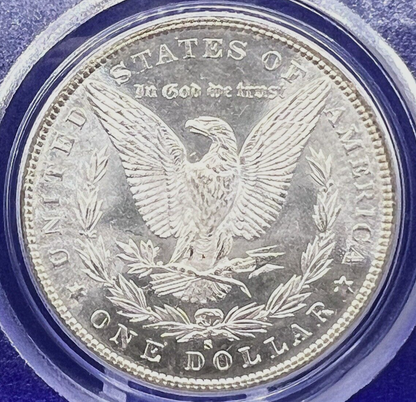 🔥MS64 GRADED  1881-S PCGS Morgan Silver Dollar OGH Label