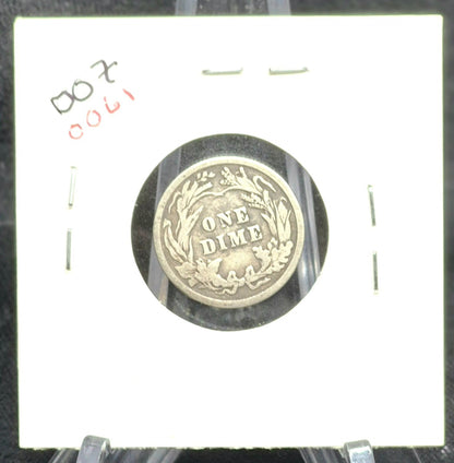 1903 Barber Dime 🥈90% Silver🥈Very Fine Detailed Circulated Condition