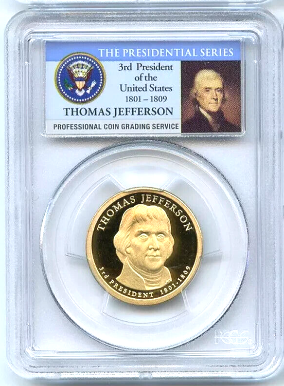 ✅ 2007 S Presidential Dollars $1 4 Coin Set PCGS PR69DCAM Founding Fathers USA