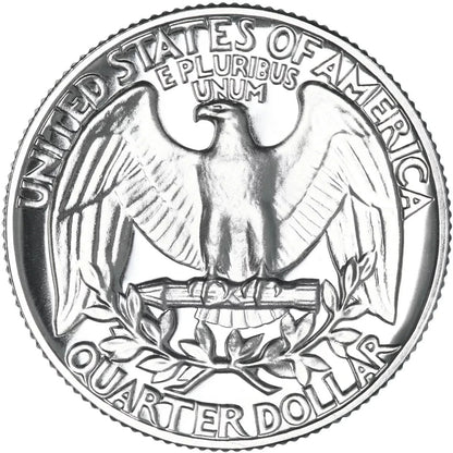 ✅ PROOF 1964 P Washington Quarter GEM BRILLIANT UNCIRCULATED 90% Silver Coin ✅