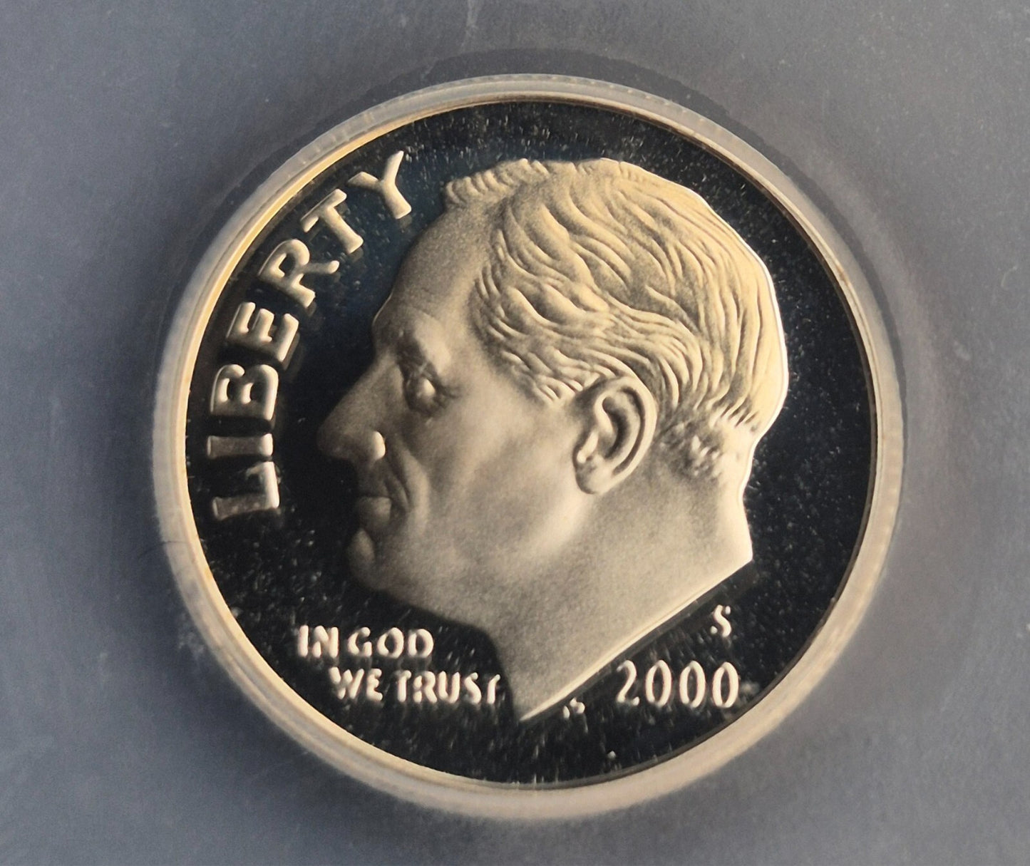 2000-S  Proof Roosevelt  Dime PR70 DCAM ICG Uncirculated 90% Silver Coin