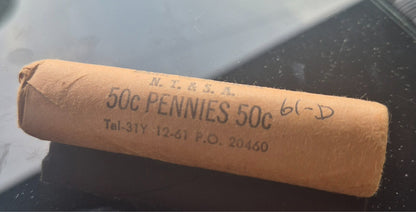 1961 Denver Memorial BU Brilliant Uncirculated 1C 🔥From OBW Bank Roll🔥