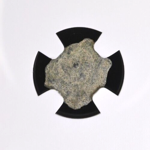 NGC JUDAEA HASMONEAN KINGS 135-37 BC AE Prutah Biblical Widow's Mite VG Coin