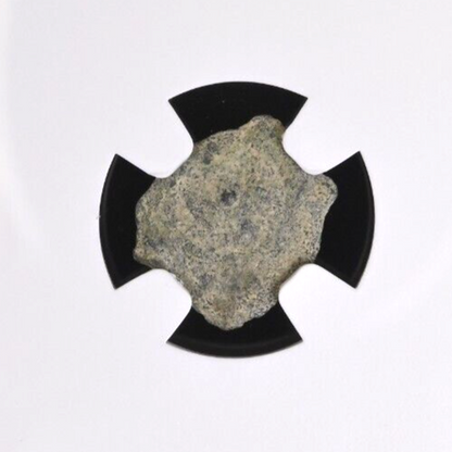 NGC JUDAEA HASMONEAN KINGS 135-37 BC AE Prutah Biblical Widow's Mite VG Coin