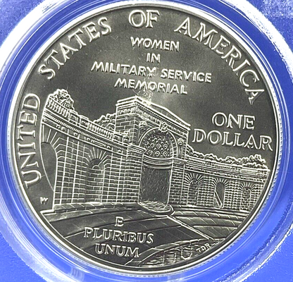 🏆1994-W WOMEN IN MILITARY Silver Dollar American Heros Lynch Sig ✅ PCGS MS69 🏆