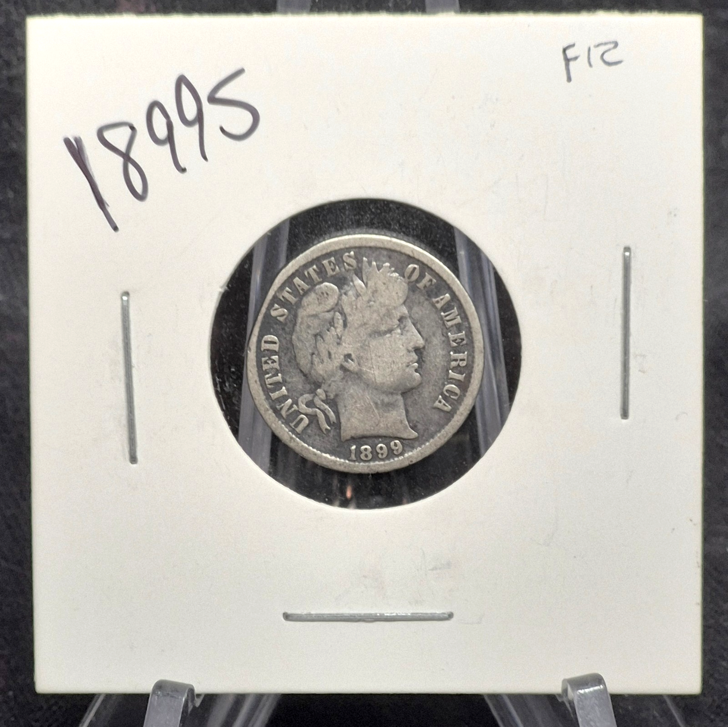 1898 S Barber Dime 🥈90% Silver🥈Finer Detailed Circulated Condition