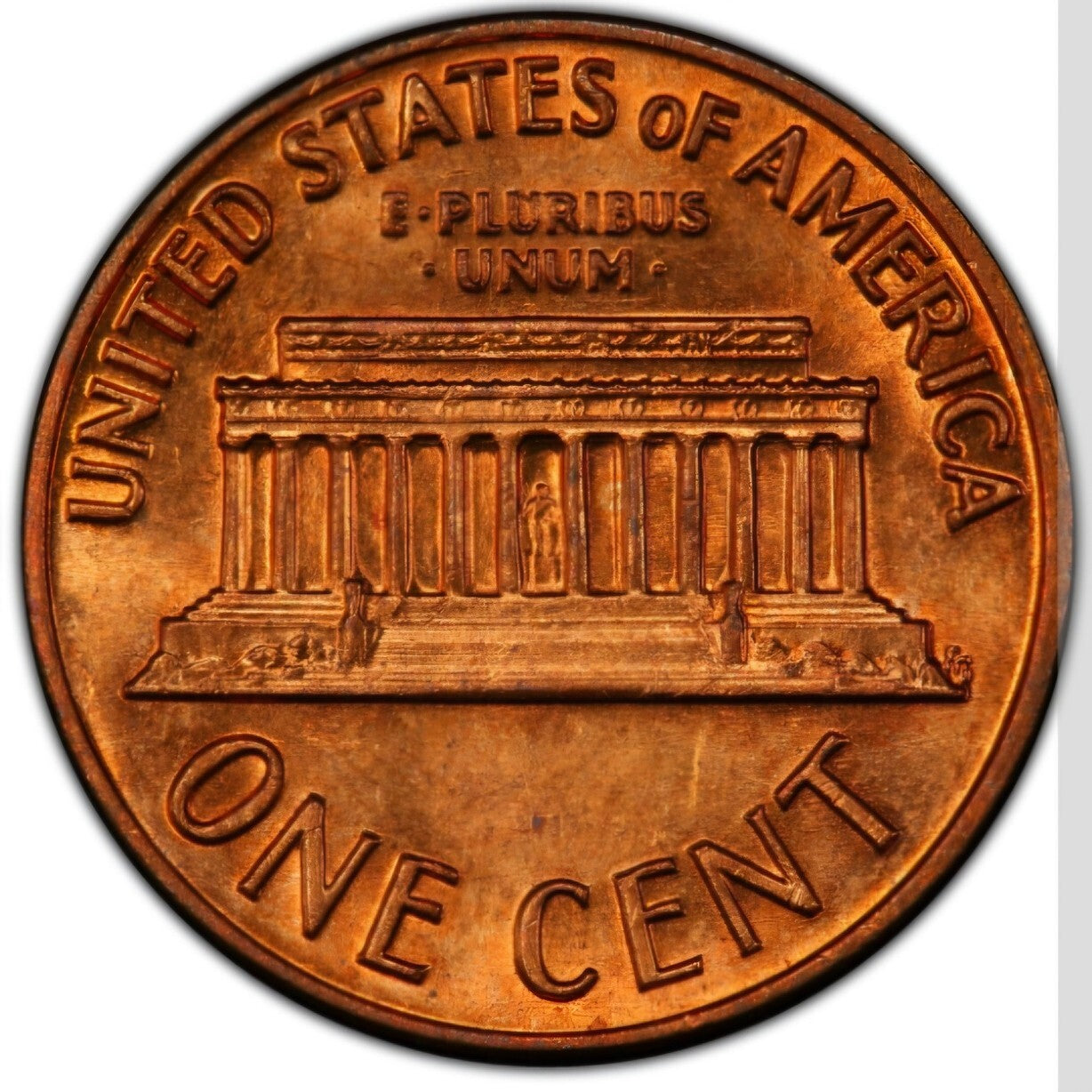 1972 S Lincoln Memorial BU Brilliant Uncirculated 1C From 🔥OBW Bank Roll🔥