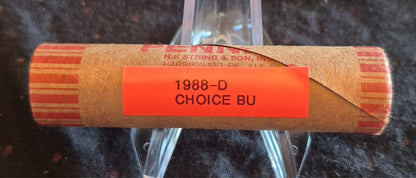1988 D Lincoln Memorial BU Brilliant Uncirculated 1C From 🔥OBW Bank Roll🔥