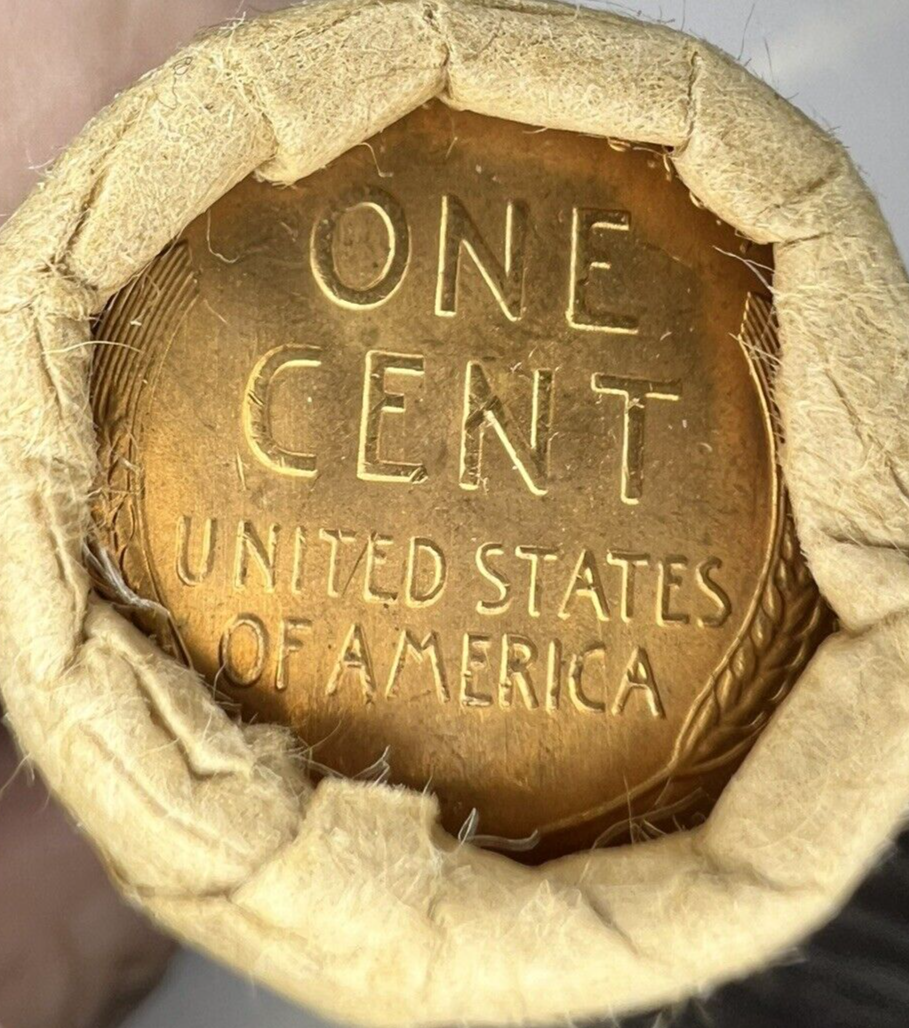 ✅ 1951 S Lincoln Wheat Cent GEM BU 1c BRILLIANT UNCIRCULATED From OBW Roll