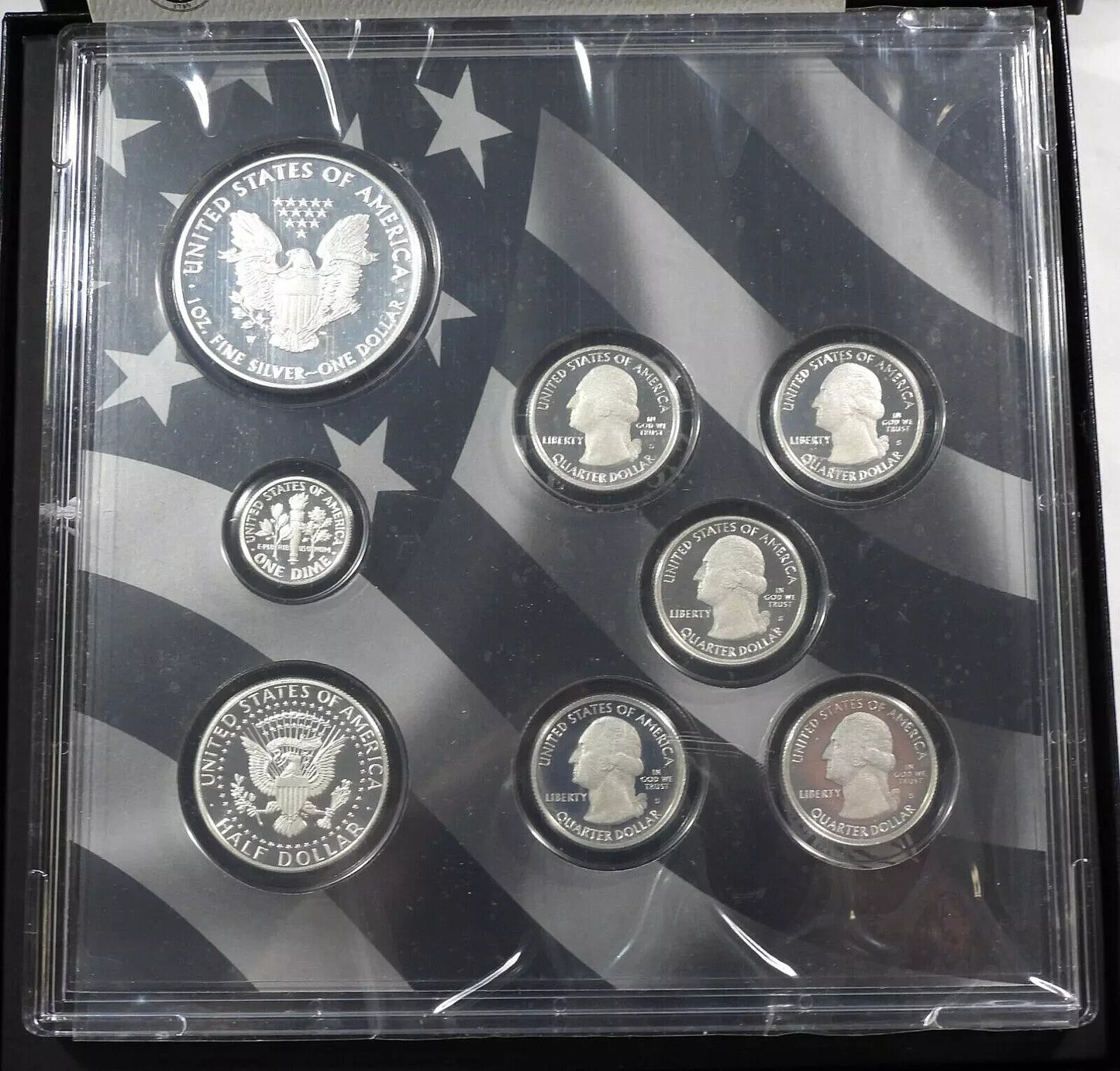 💥  2013 US Mint Limited Edition Silver Proof Set w/Box & COA OGP 8 Coins