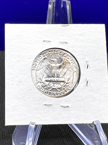 1963-P Washington Quarter 90% Silver 25c Super Shiny Coin