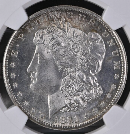 1881-S MS65 Morgan Silver Dollar Silver Coin NGC Mint State 65 Uncirculated!