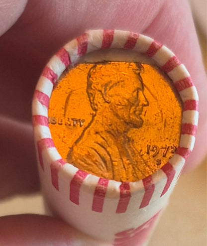 1973 S Lincoln Memorial BU Brilliant Uncirculated 1C From 🔥OBW Bank Roll🔥