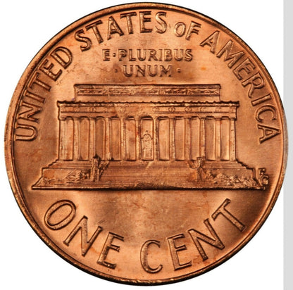 1973 P Lincoln Memorial BU Brilliant Uncirculated 1C From 🔥OBW Bank Roll🔥