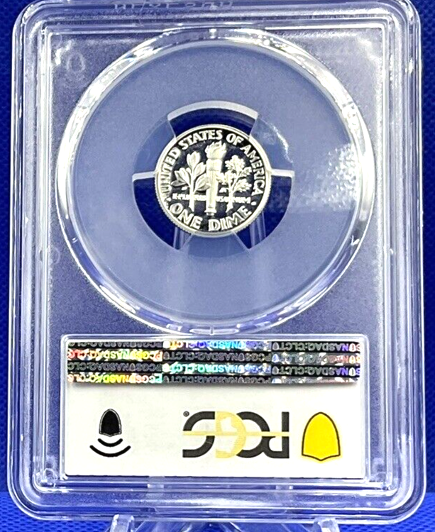 1997 S 10C Roosevelt Dime Proof ✅ PCGS  🔥  SILVER🔥  PR69 DCAM  ✅ Blue Label