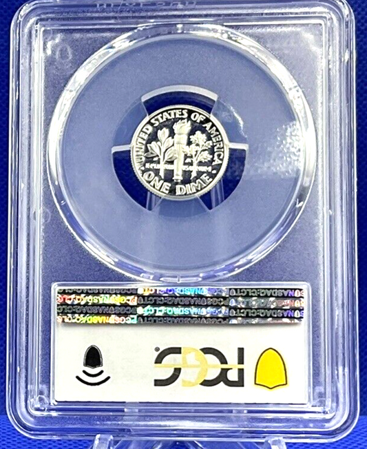 1997 S 10C Roosevelt Dime Proof ✅ PCGS  🔥  SILVER🔥  PR69 DCAM  ✅ Blue Label