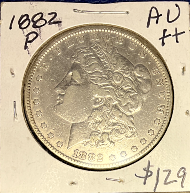 🔥1882 P $1 Morgan Silver Dollar - Sharp Strike Early Date 90% Silver Coin